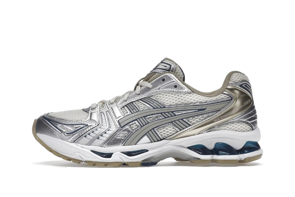 Gel-Kayano 14 Crema Champagne Argento Puro